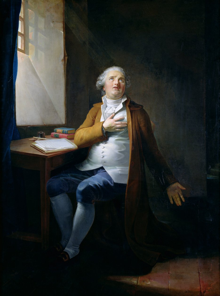 Louis XVI (1754-93) au Temple, vers 1795 - Henri Pierre Danloux