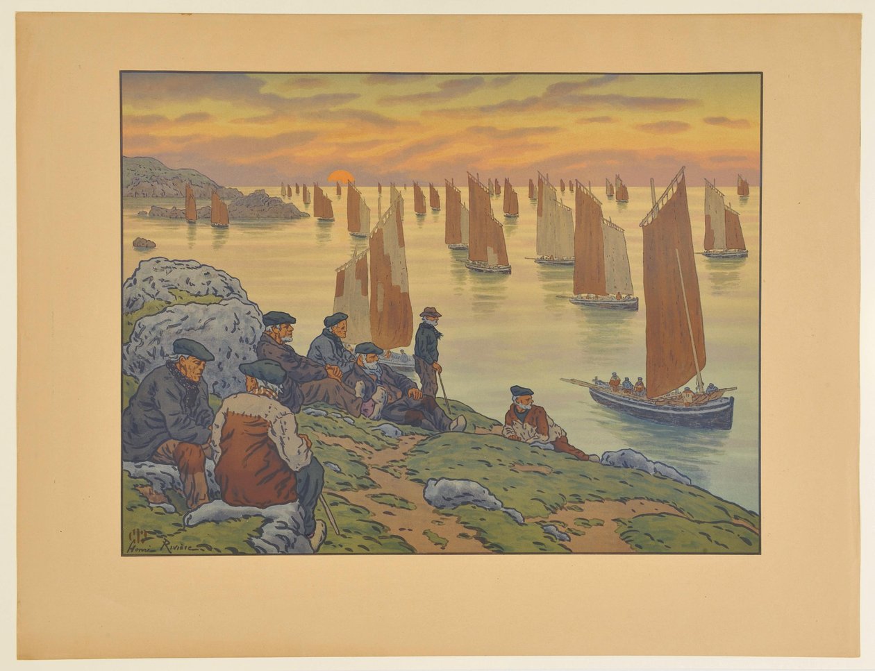 [Les Vieux] - Henri Rivière