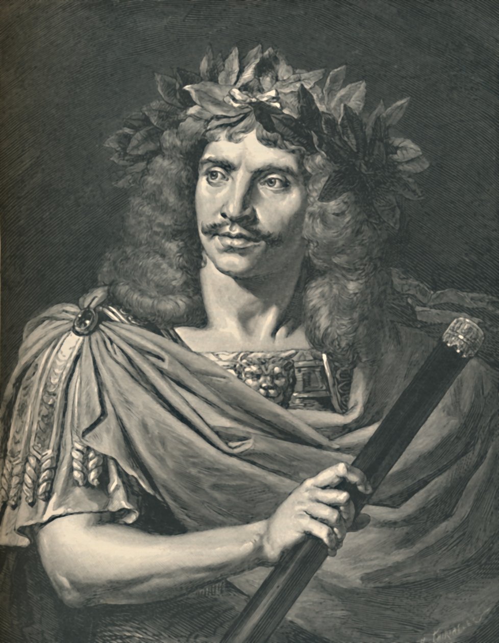 Molière en Jules César dans la Tragédie de Pompée, 1886 - Henri Thiriat