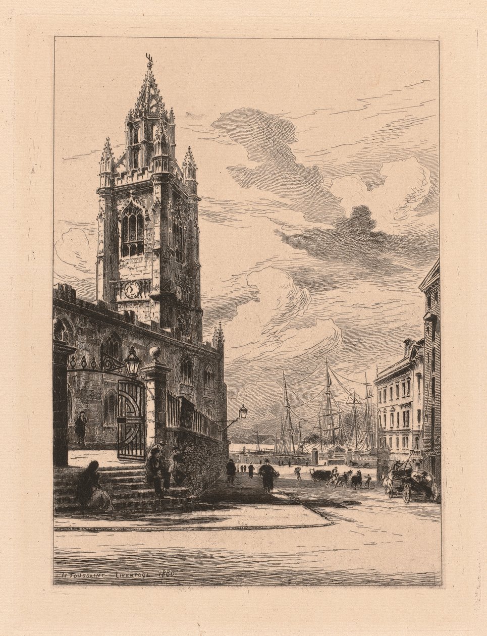 Église Saint-Nicolas, Liverpool - Henri Toussaint