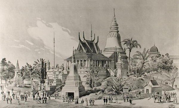 Le Palais Cambodgien au Trocadéro, l