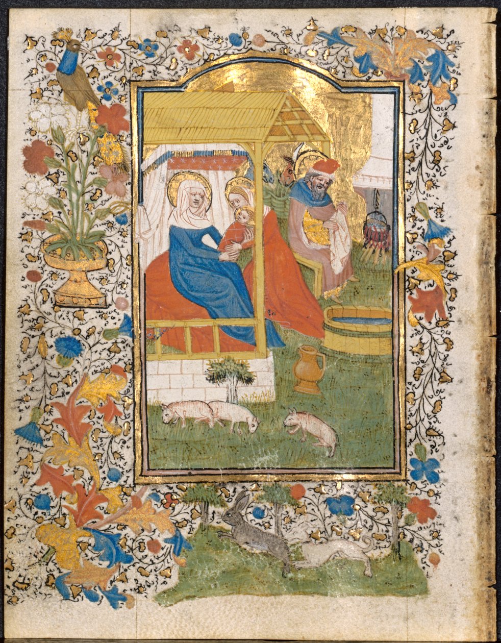 La Nativité : Feuille d
