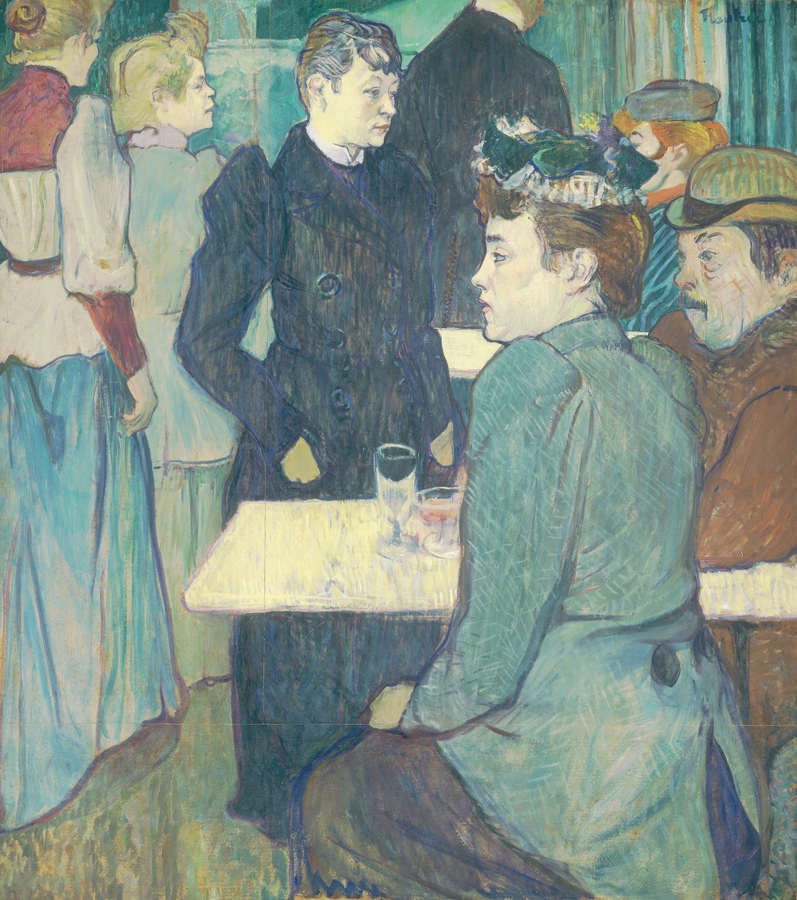 Un coin du Moulin de la Galette - Henri de Toulouse-Lautrec