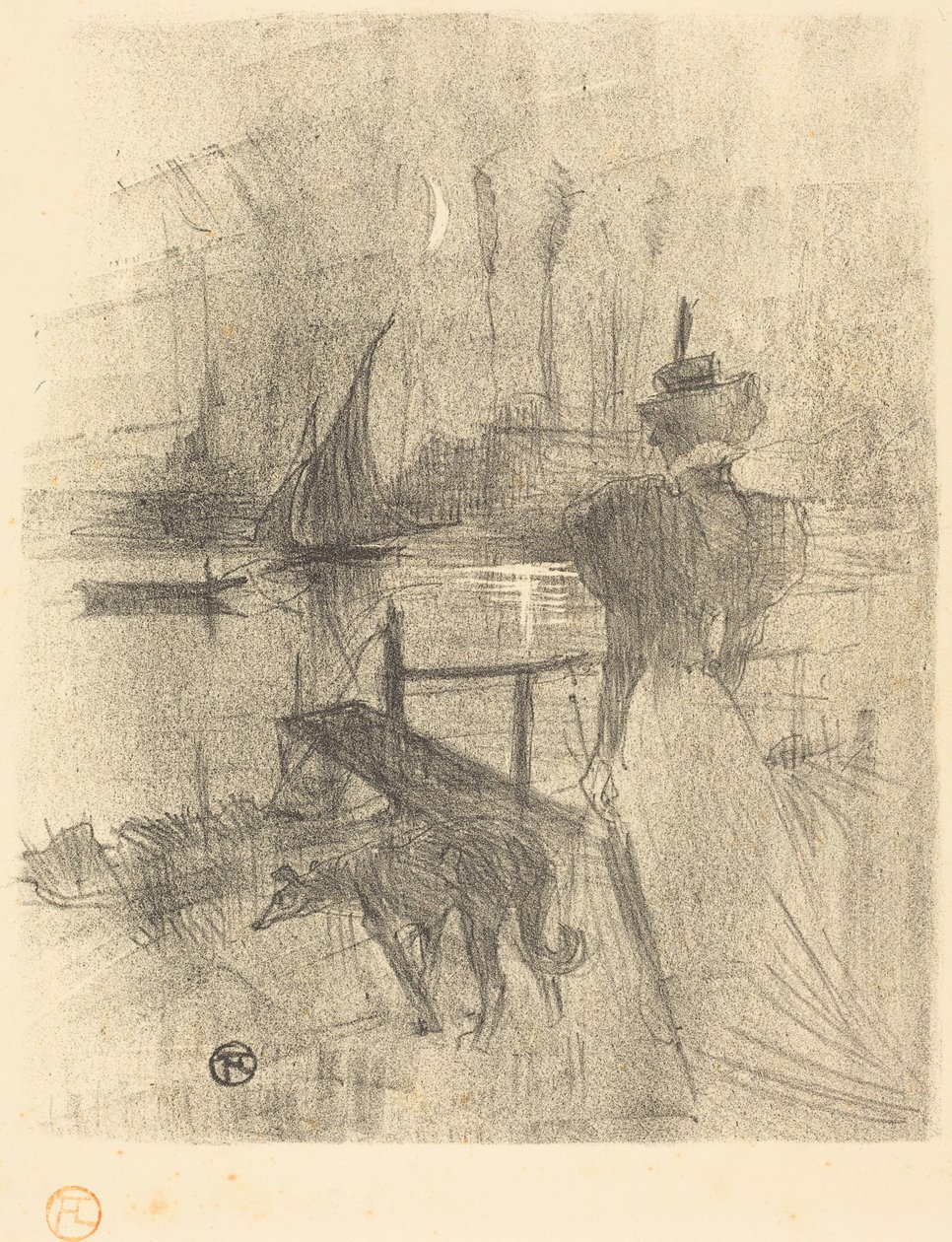 Adieu - Henri de Toulouse-Lautrec