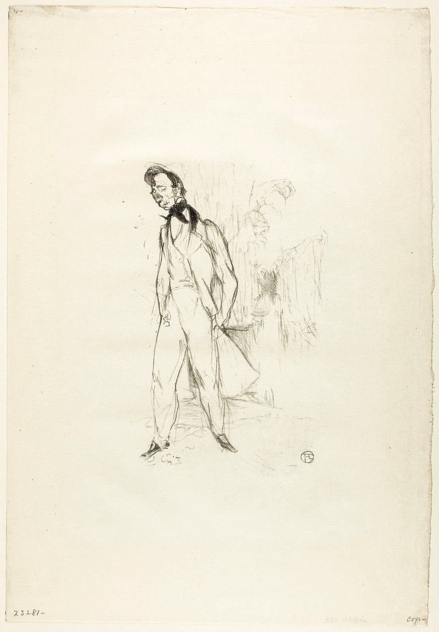 Adolphe ou Le Jeune Homme Triste - Henri de Toulouse-Lautrec