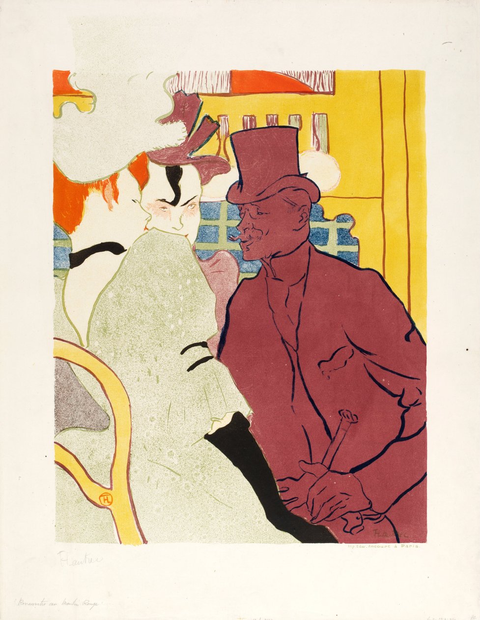 Un Anglais au Moulin Rouge - Henri de Toulouse-Lautrec