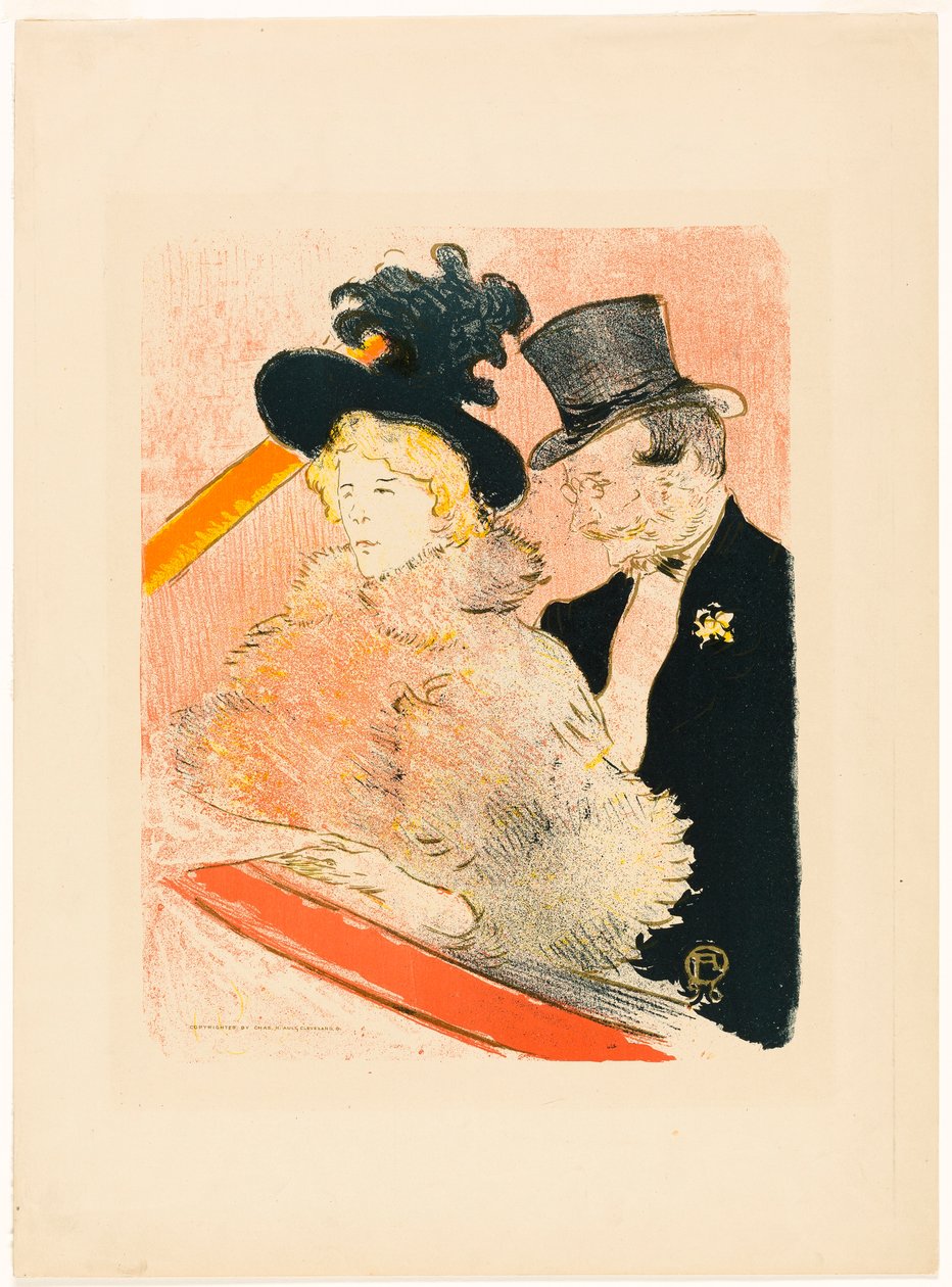 Au concert - Henri de Toulouse-Lautrec