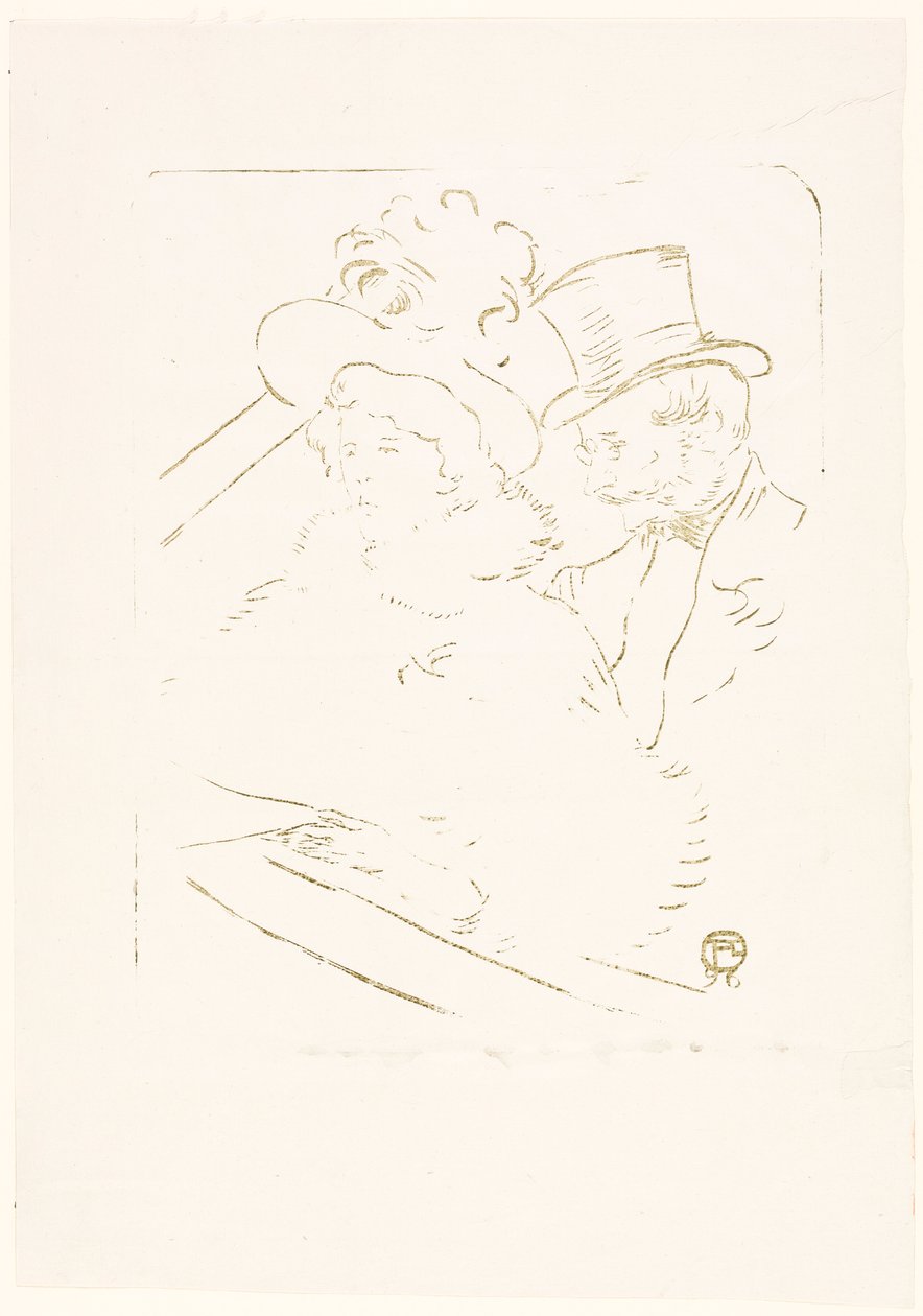 Au Concert - Henri de Toulouse-Lautrec