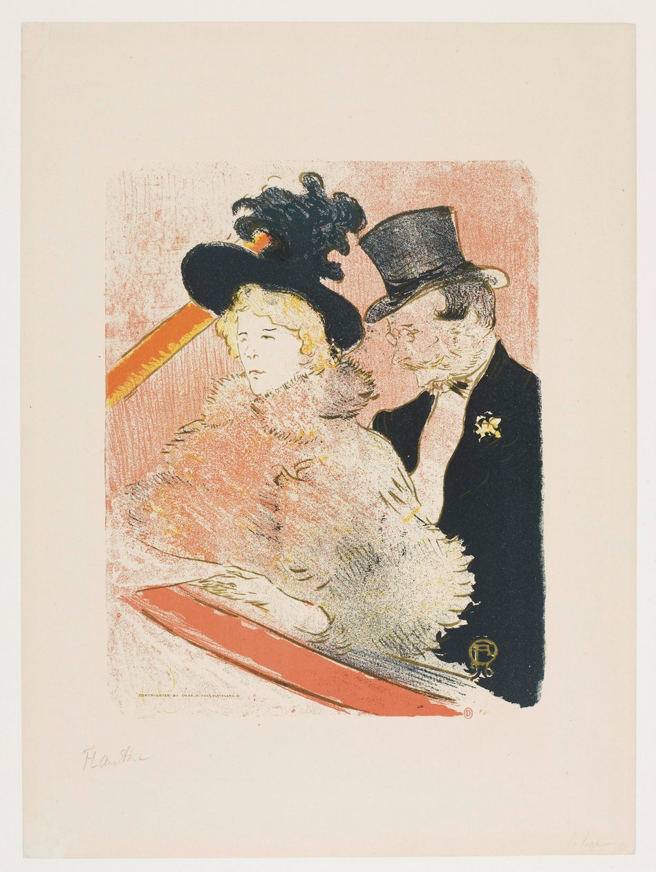 Au Concert - Henri de Toulouse-Lautrec