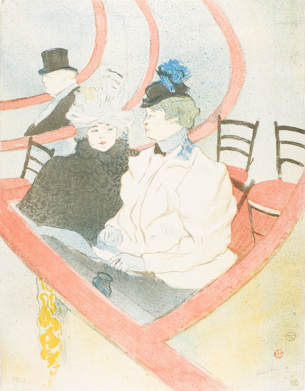 Loge au Grand Tier - Henri de Toulouse-Lautrec