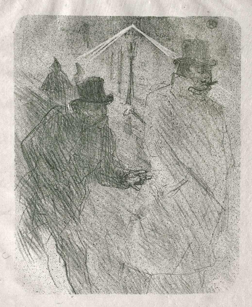 Buste de Mademoiselle Lender - Henri de Toulouse-Lautrec