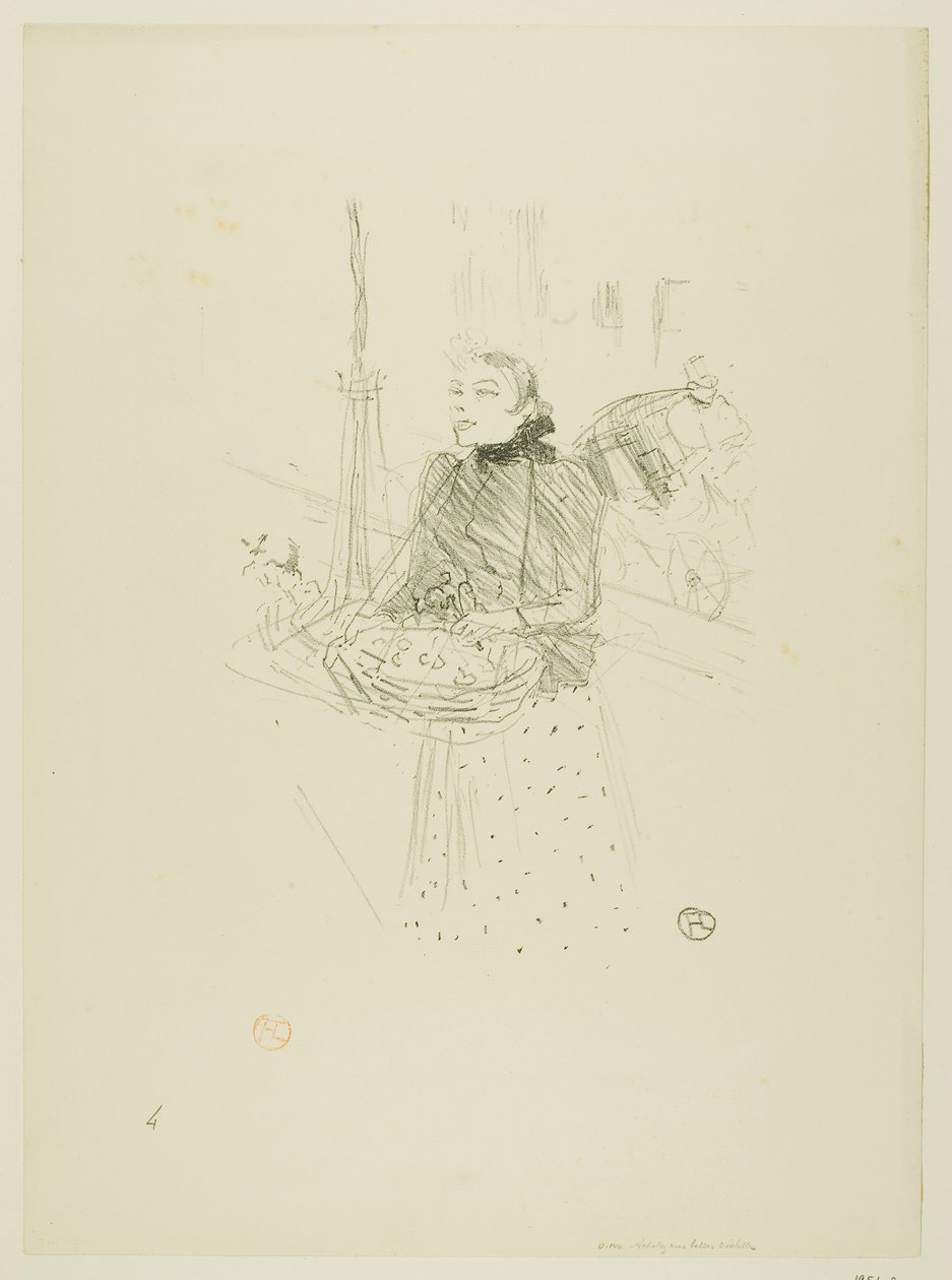 Achetez mes Jolies Violettes, de Mélodies de Désiré Dihau - Henri de Toulouse-Lautrec