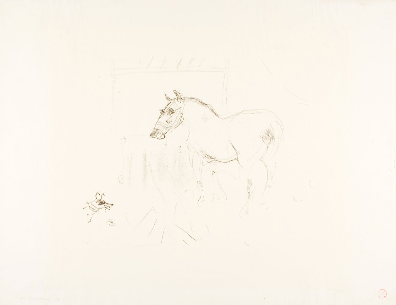 Le petit poney de Calmèse - Henri de Toulouse-Lautrec
