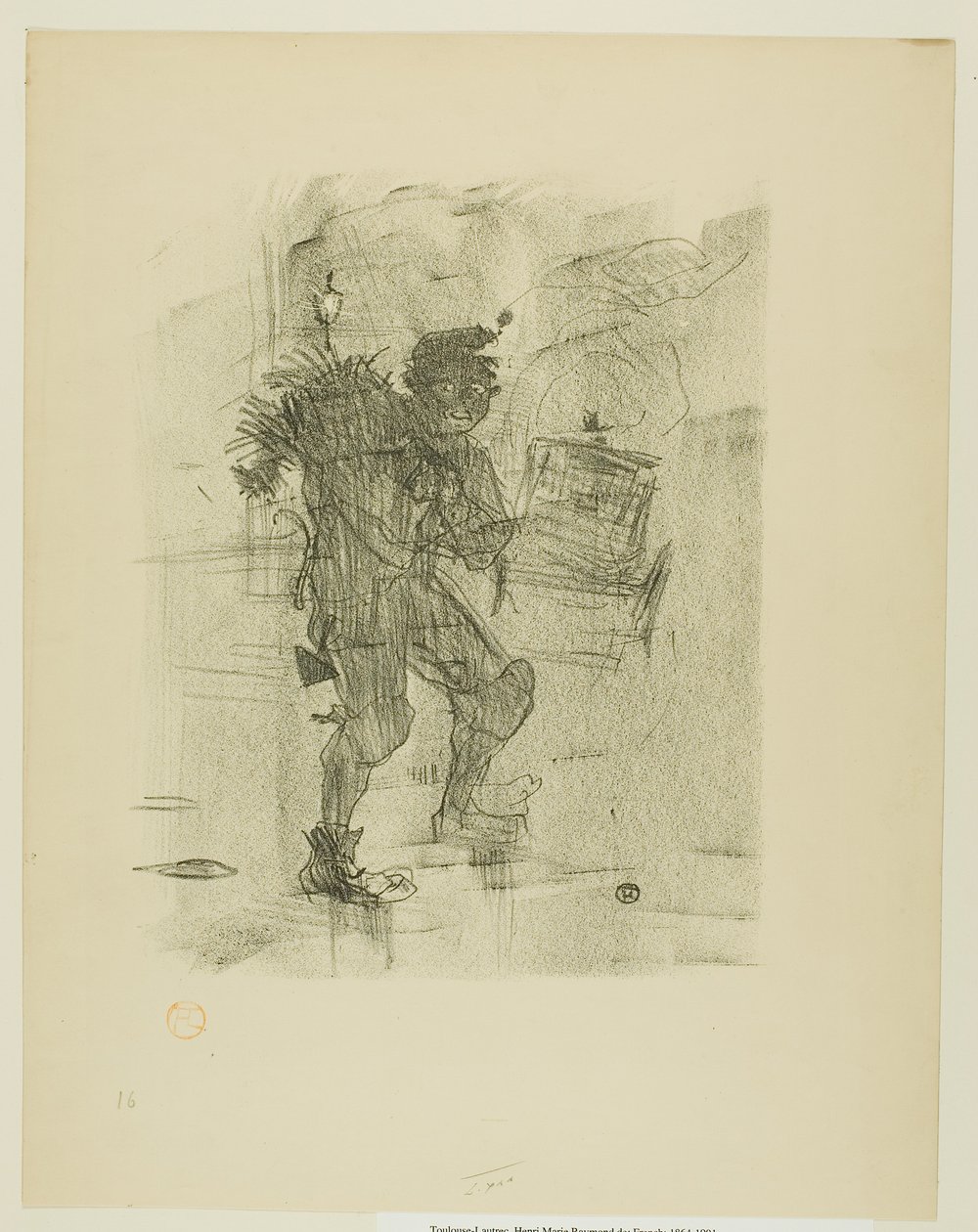 Ballade de Noël, de Mélodies de Désiré Dihau - Henri de Toulouse-Lautrec