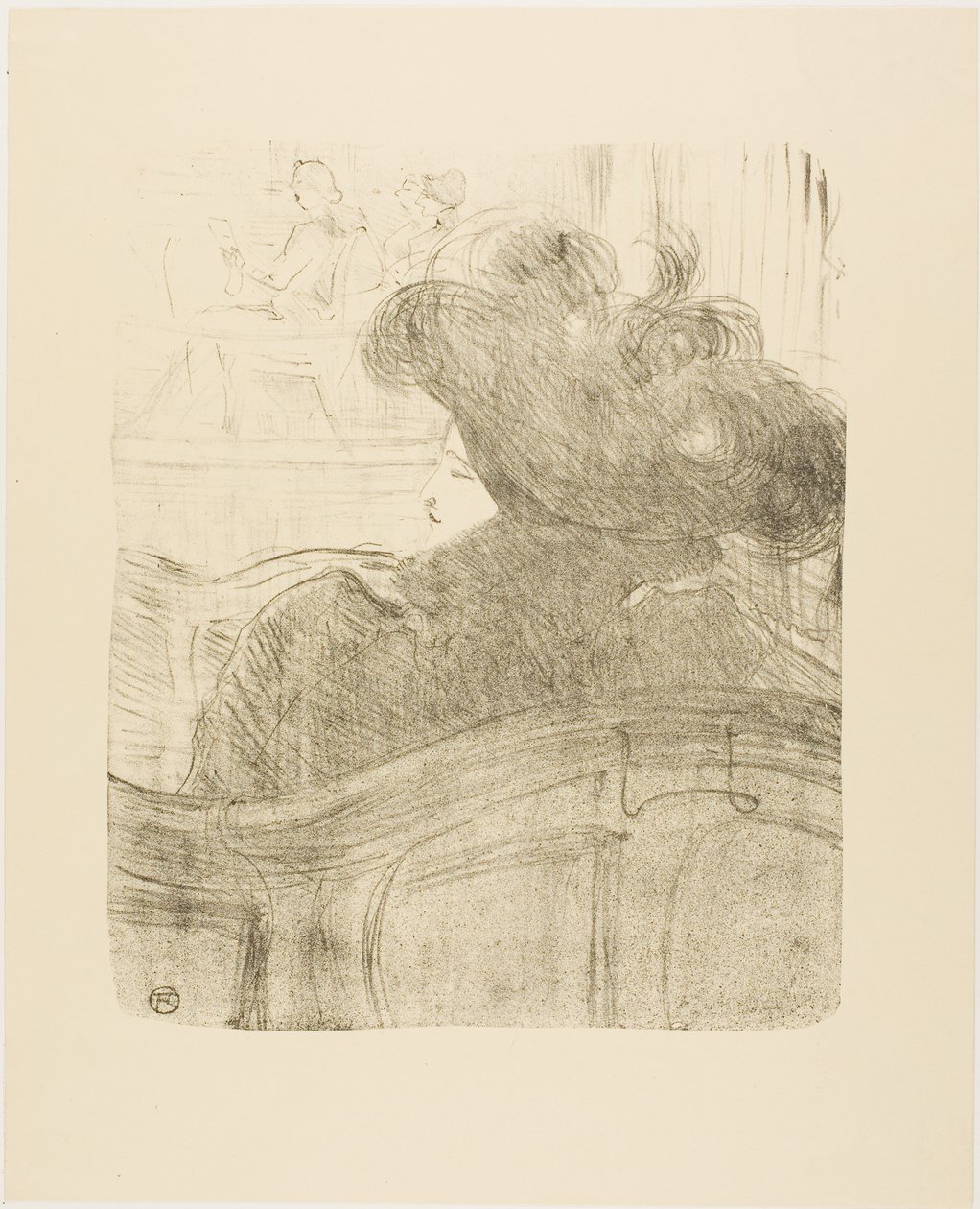 Cléo de Mérode, de Treize Lithographies - Henri de Toulouse-Lautrec