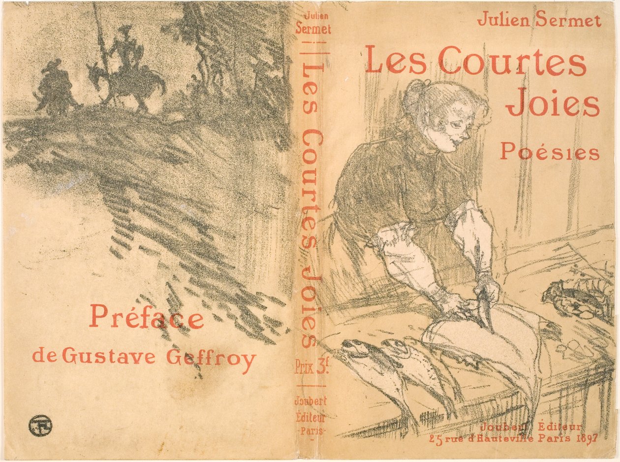 Couverture pour Les Courtes Joies - Henri de Toulouse-Lautrec