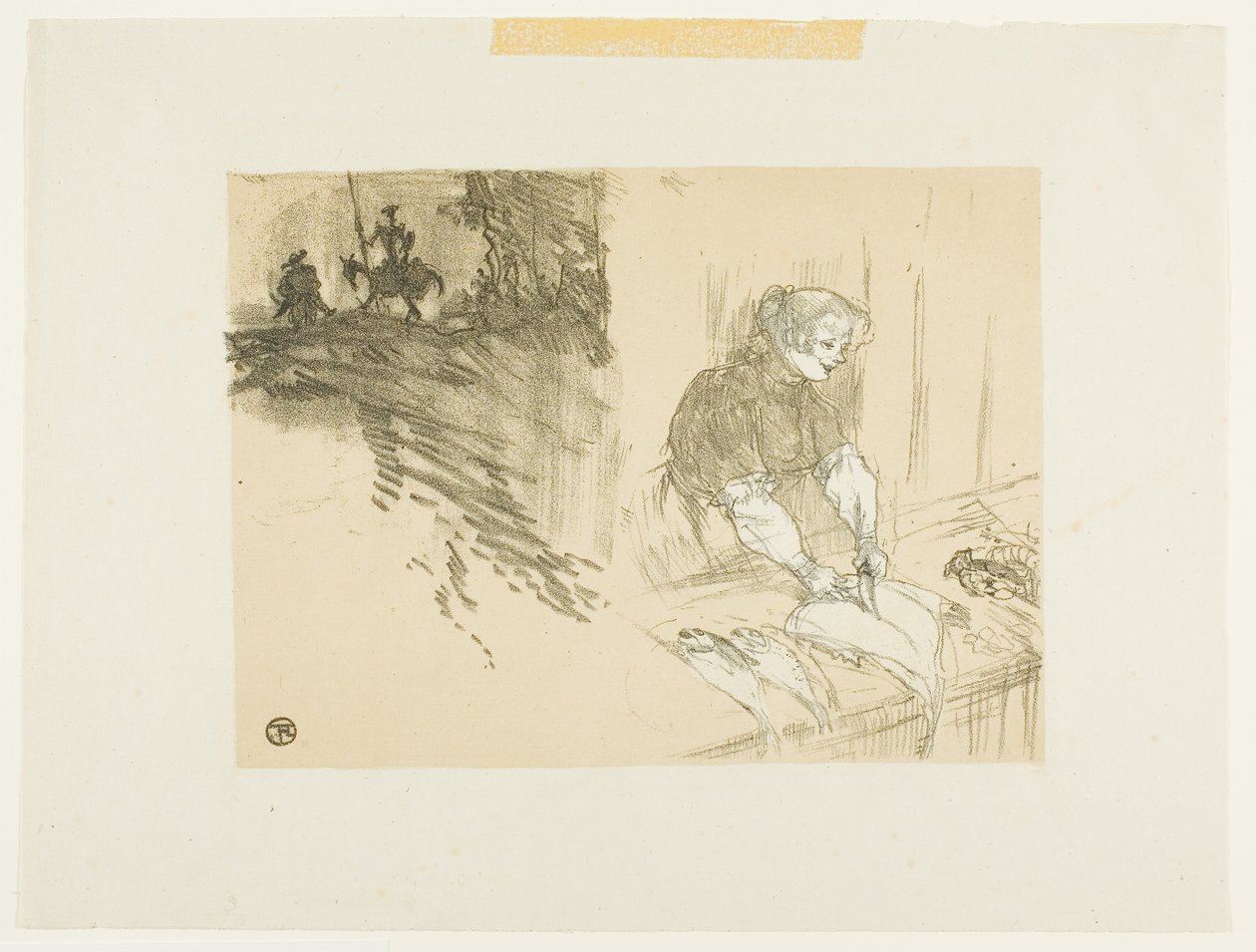 Couverture pour Les Courtes Joies - Henri de Toulouse-Lautrec