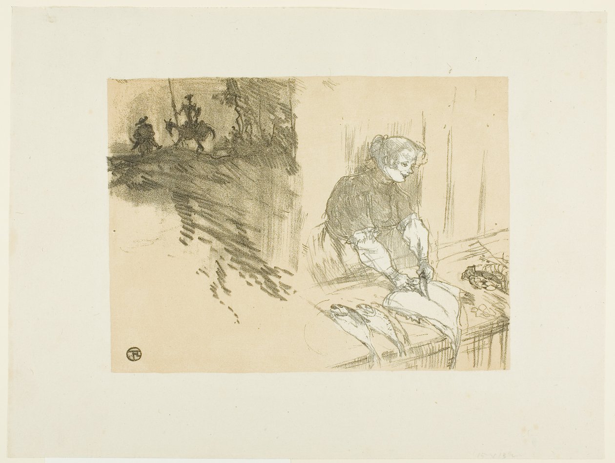Couverture pour Les Courtes Joies - Henri de Toulouse-Lautrec
