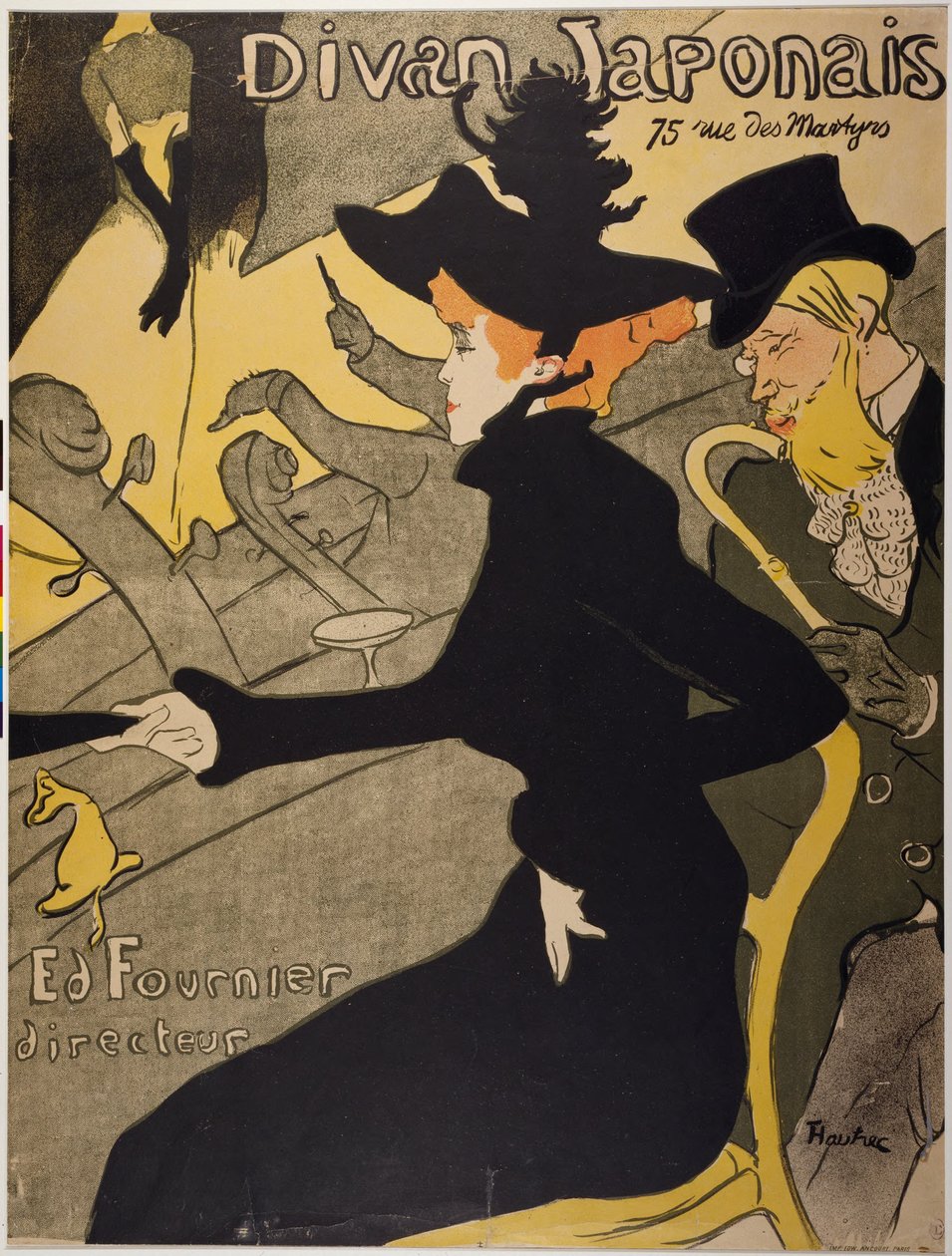 Divan Japonais - Henri de Toulouse-Lautrec