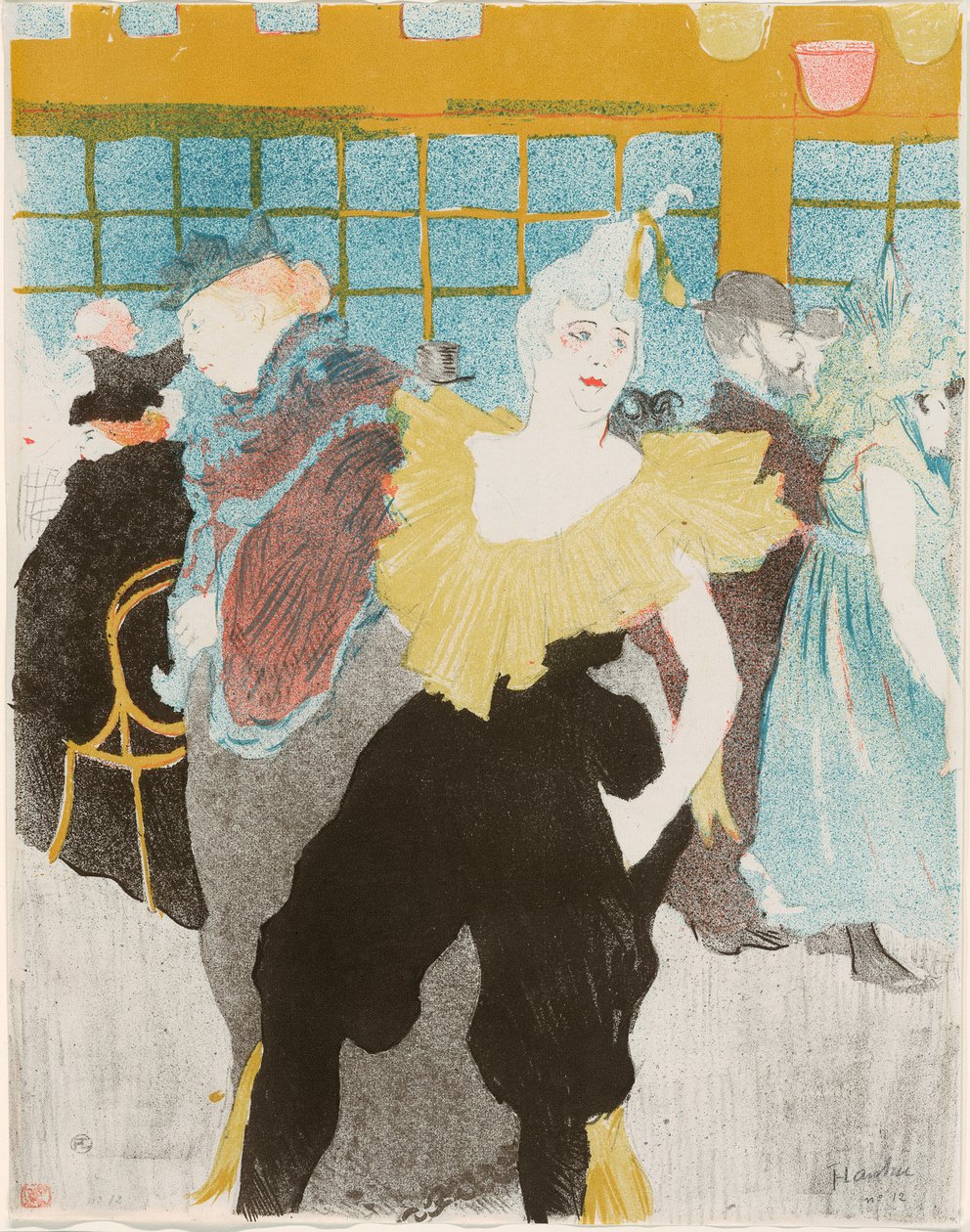 Elles : La Clownesse - Henri de Toulouse-Lautrec