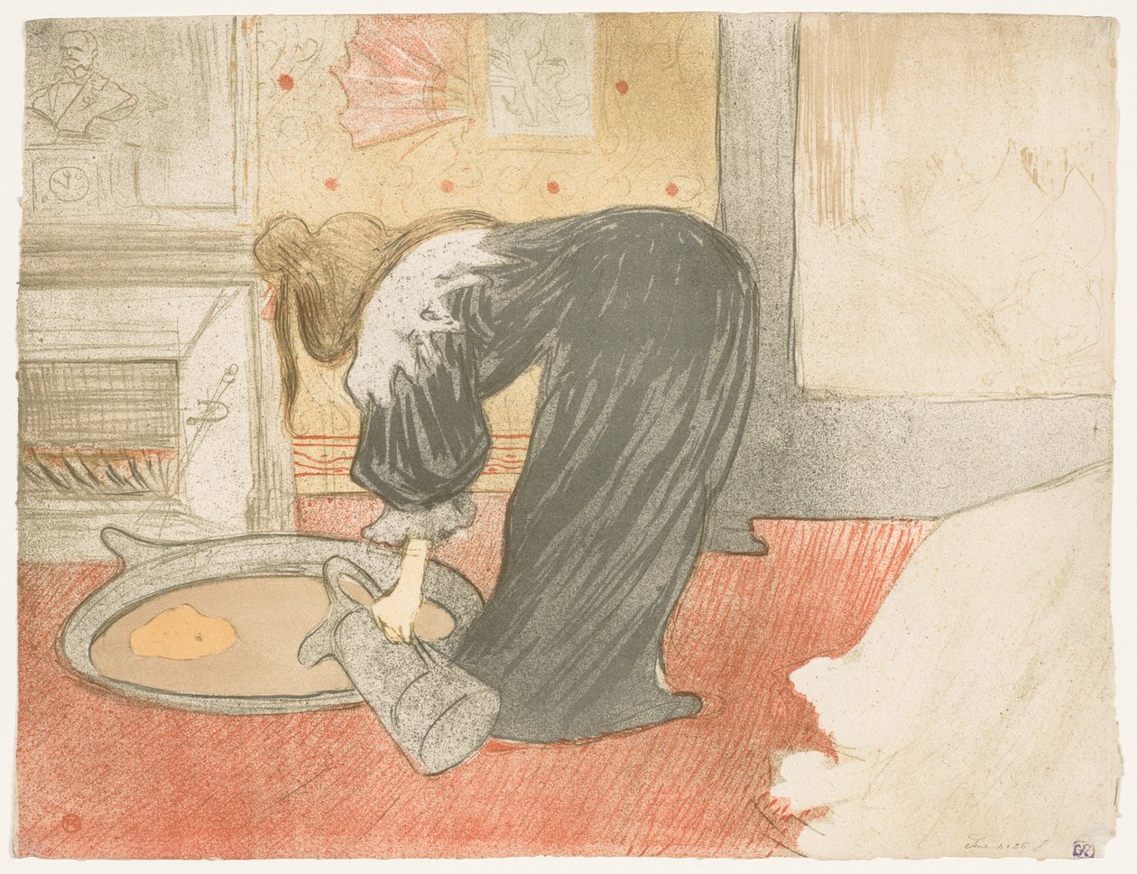 Elles : Femme à la baignoire - Henri de Toulouse-Lautrec