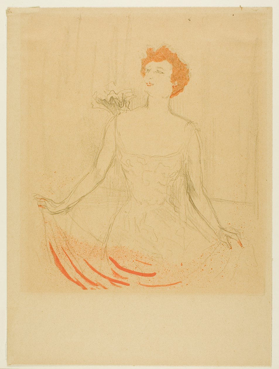 Emma Calvé - Henri de Toulouse-Lautrec