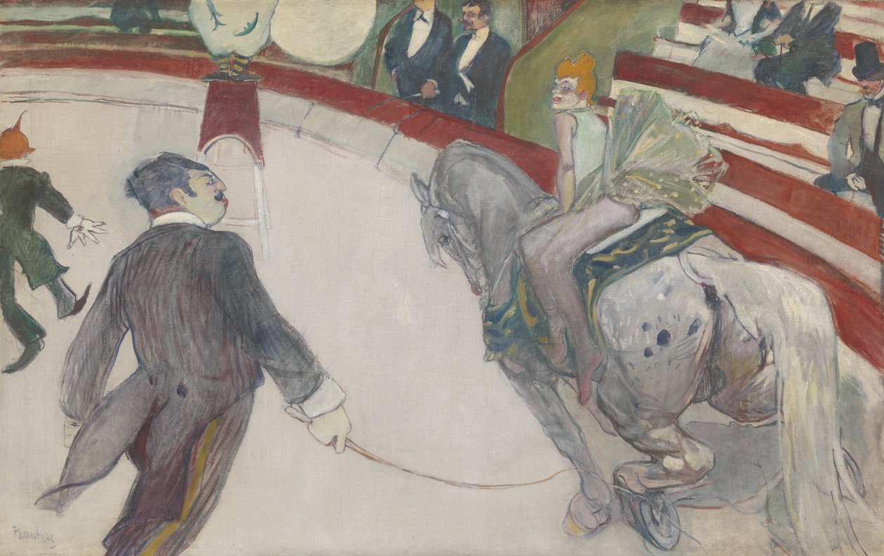Equestrienne (Au Cirque Fernando) - Henri de Toulouse-Lautrec