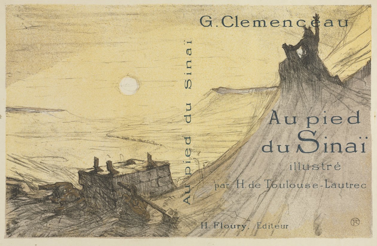 Au pied du Sinaï : Couverture - Henri de Toulouse-Lautrec