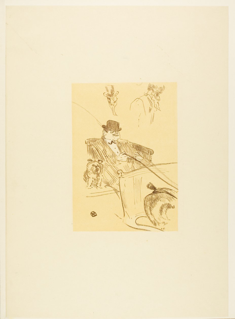 Bonjour Monsieur Robin - Henri de Toulouse-Lautrec
