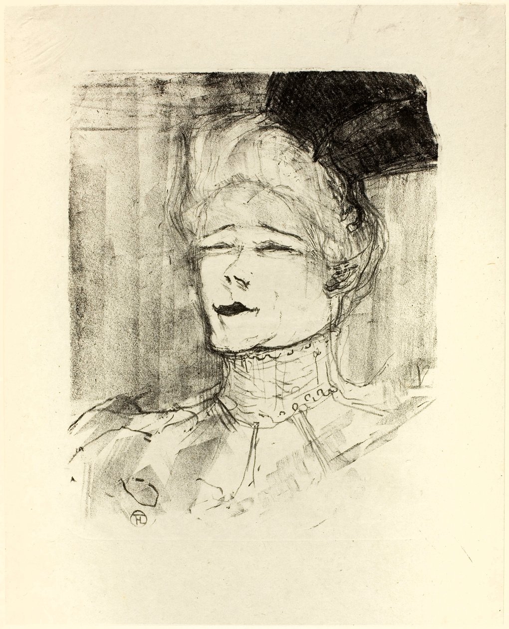 Jeanne Granier, de Treize Lithographies - Henri de Toulouse-Lautrec