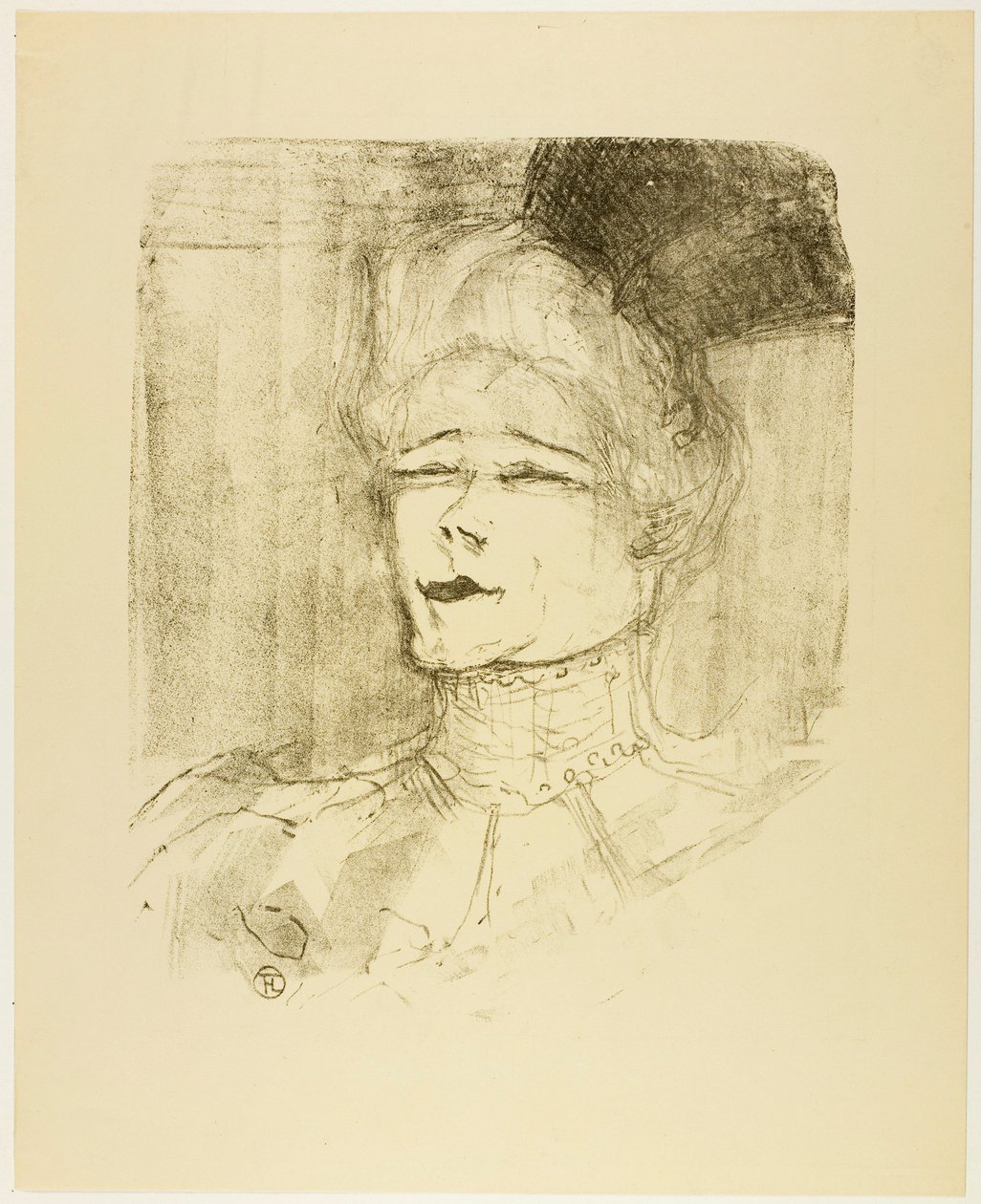 Jeanne Granier, de Treize Lithographies - Henri de Toulouse-Lautrec
