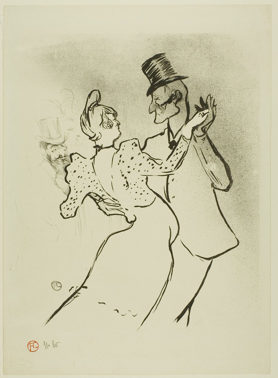 La Goulue - Henri de Toulouse-Lautrec