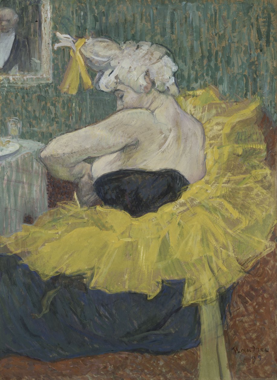 La clownesse Cha-U-Kao - Henri de Toulouse-Lautrec