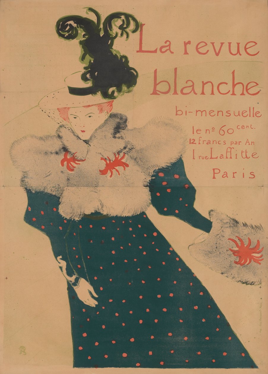 La revue blanche - Henri de Toulouse-Lautrec