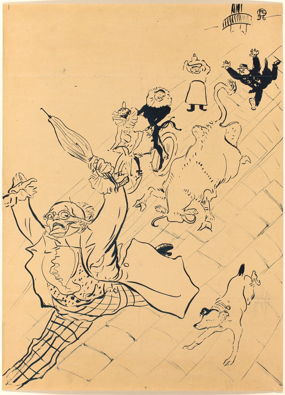 La vache enragée - Henri de Toulouse-Lautrec