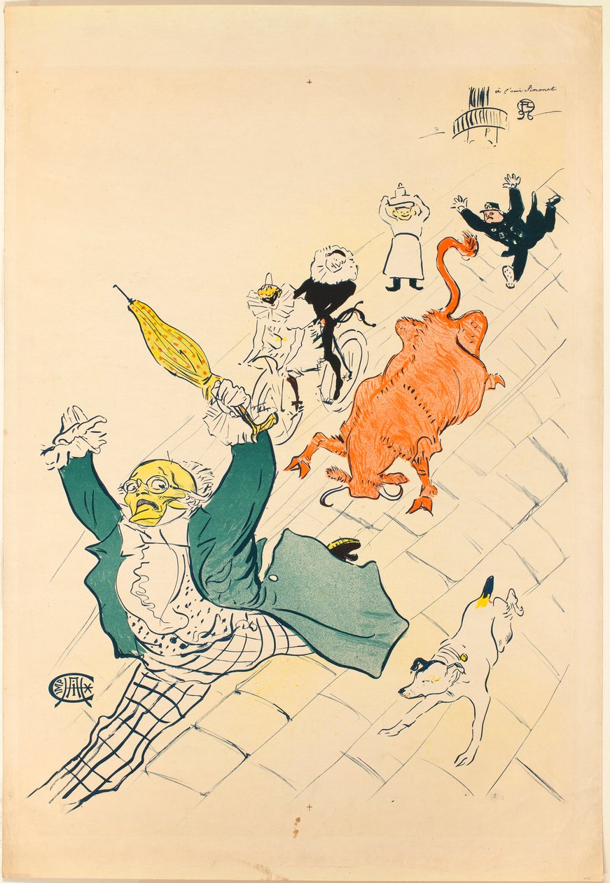 La vache enragée - Henri de Toulouse-Lautrec