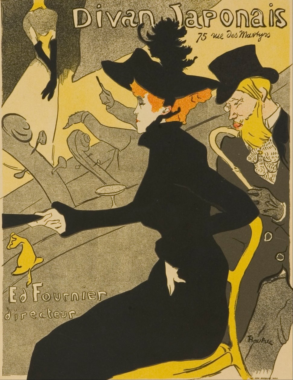 Le Divan Japonais - Henri de Toulouse-Lautrec