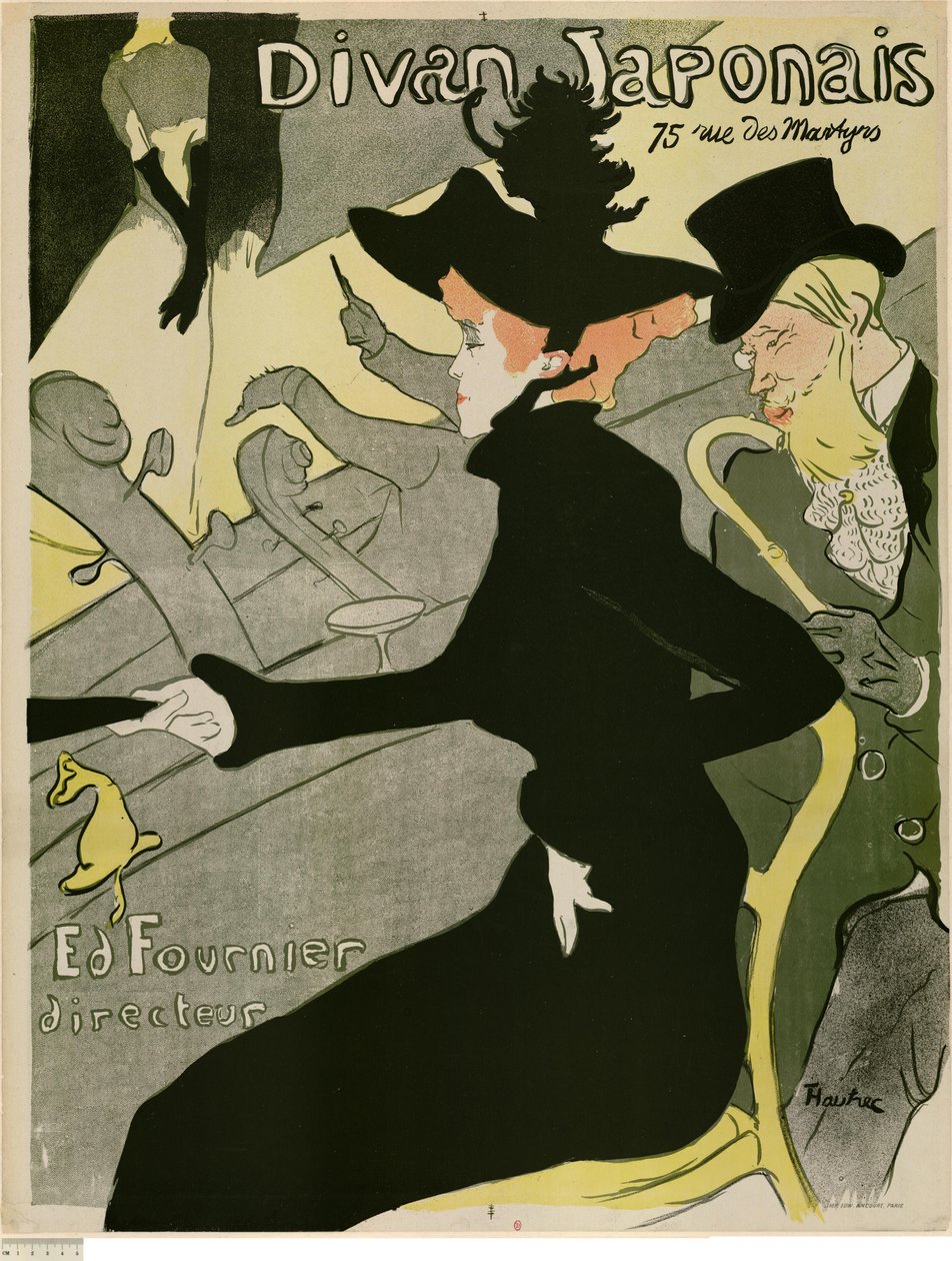 Le Divan Japonais - Henri de Toulouse-Lautrec