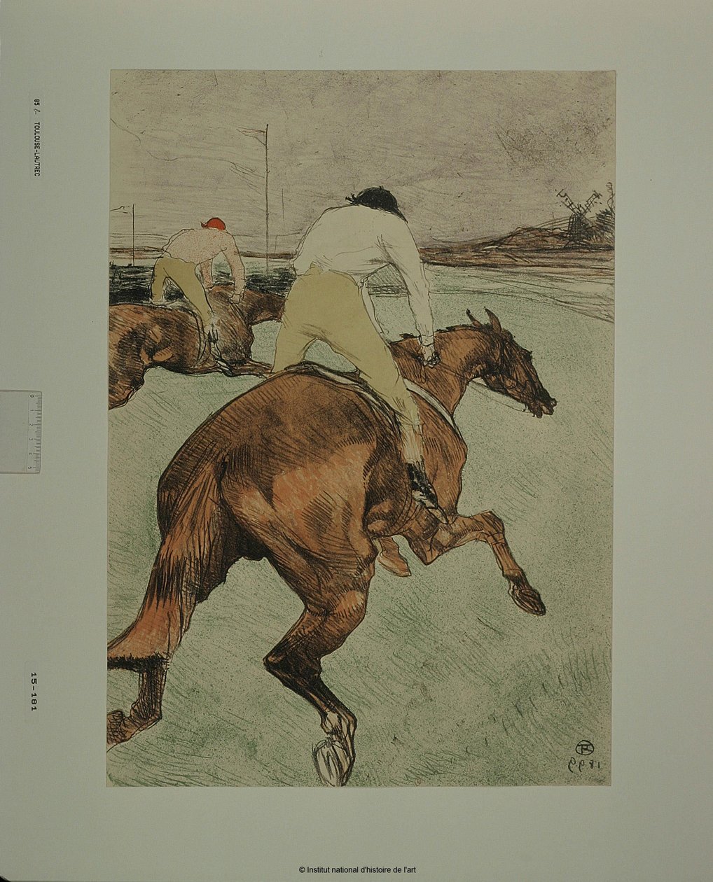 Le Jockey [épreuve b] - Henri de Toulouse-Lautrec
