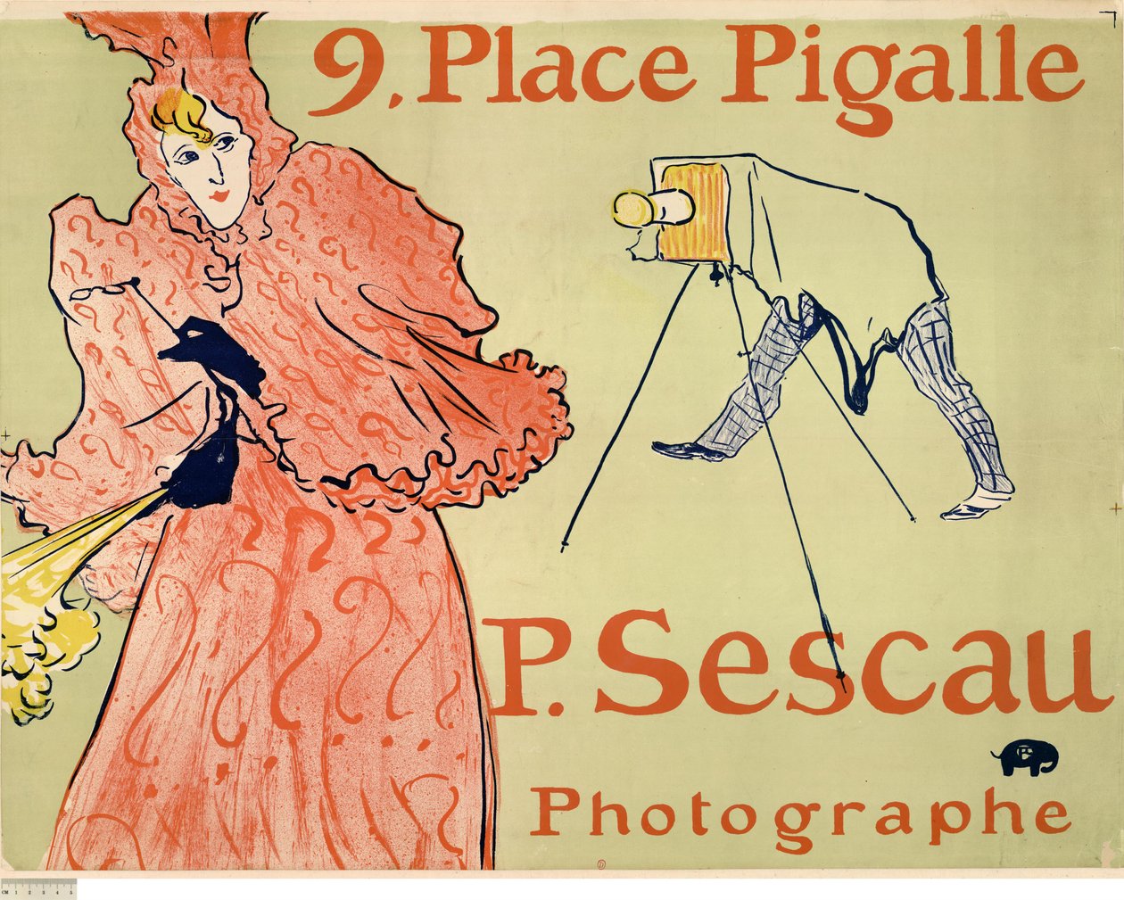 Der Fotograf Sescau - Henri de Toulouse-Lautrec