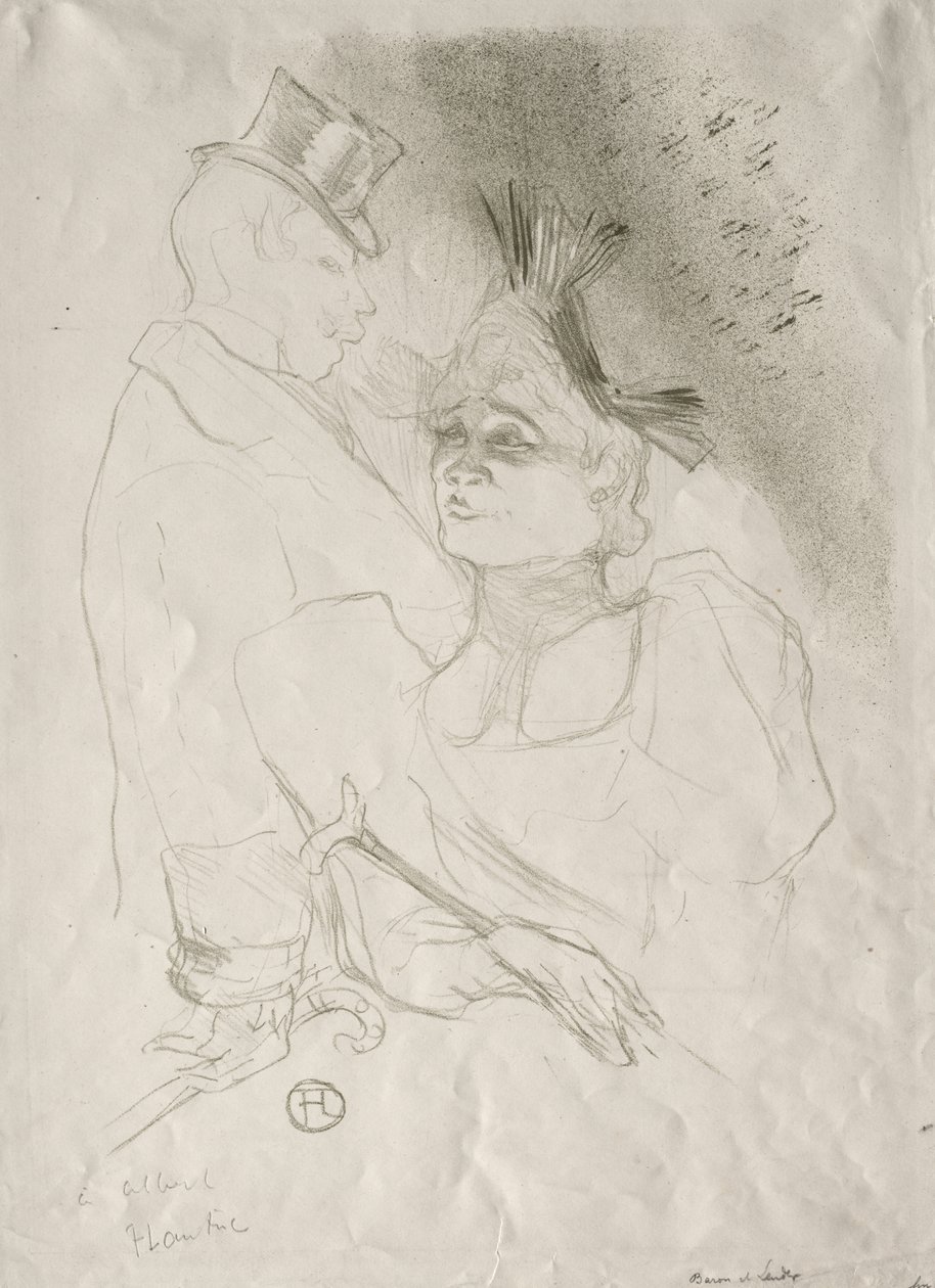 Prêteur et Baron - Henri de Toulouse-Lautrec