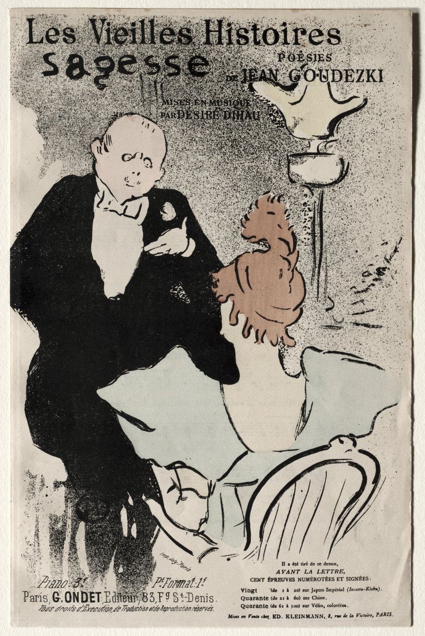 Les Vieilles histoires : Sagesse - Henri de Toulouse-Lautrec
