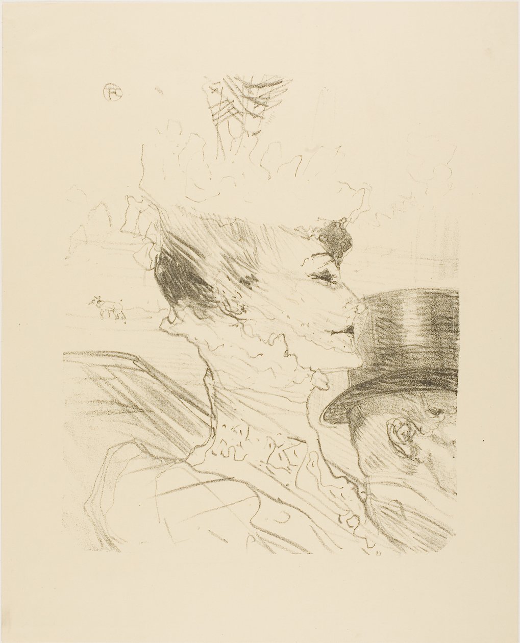Louise Balthy, de Treize lithographies - Henri de Toulouse-Lautrec