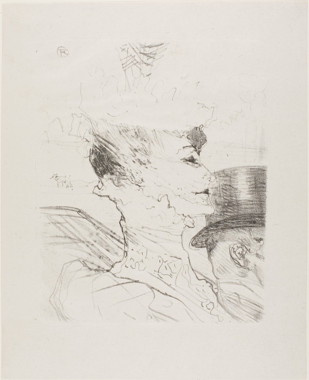 Louise Balthy, de Treize Lithographies - Henri de Toulouse-Lautrec