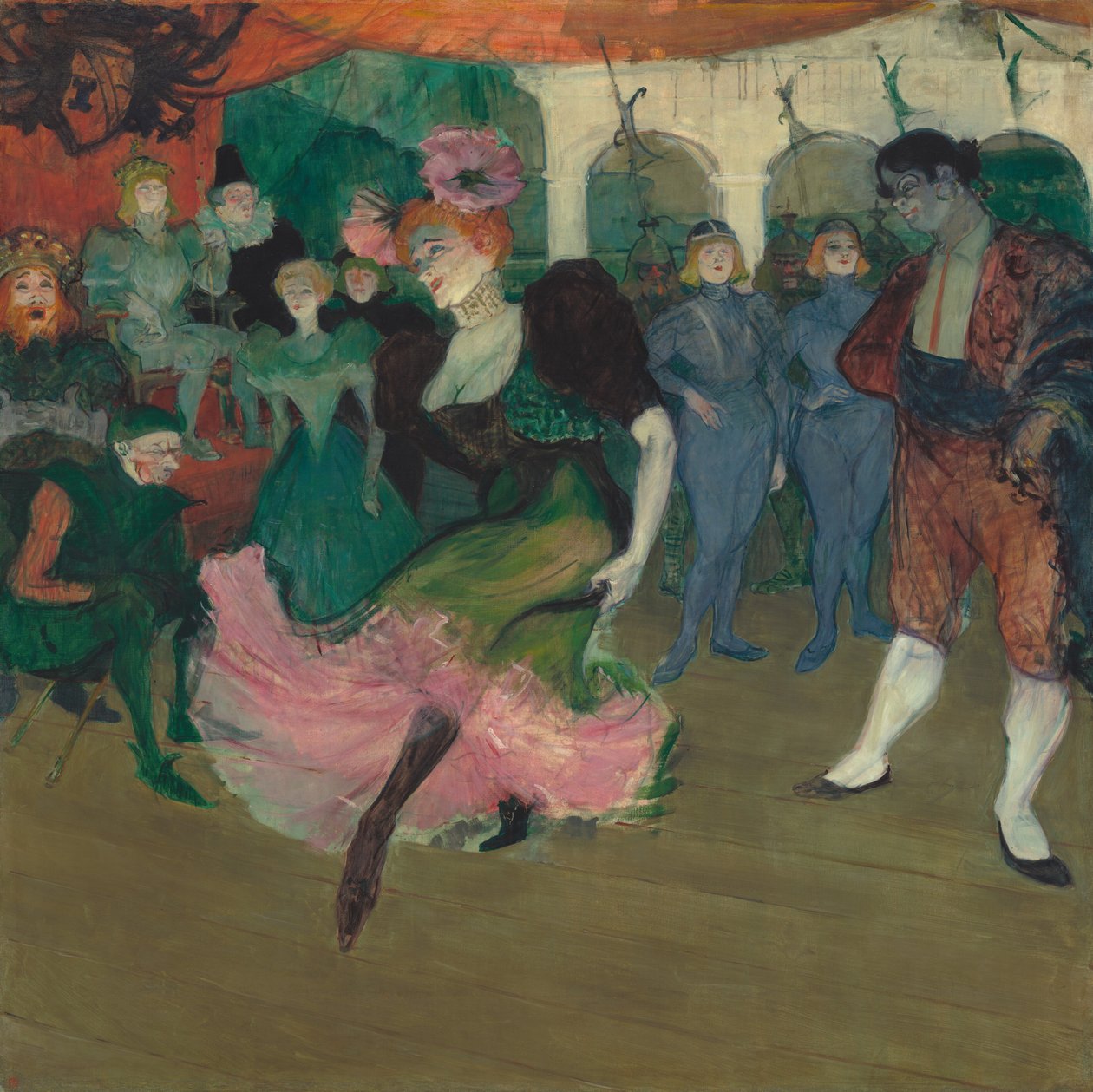 Marcelle Lender dansant le Boléro dans "Chilpéric" - Henri de Toulouse-Lautrec