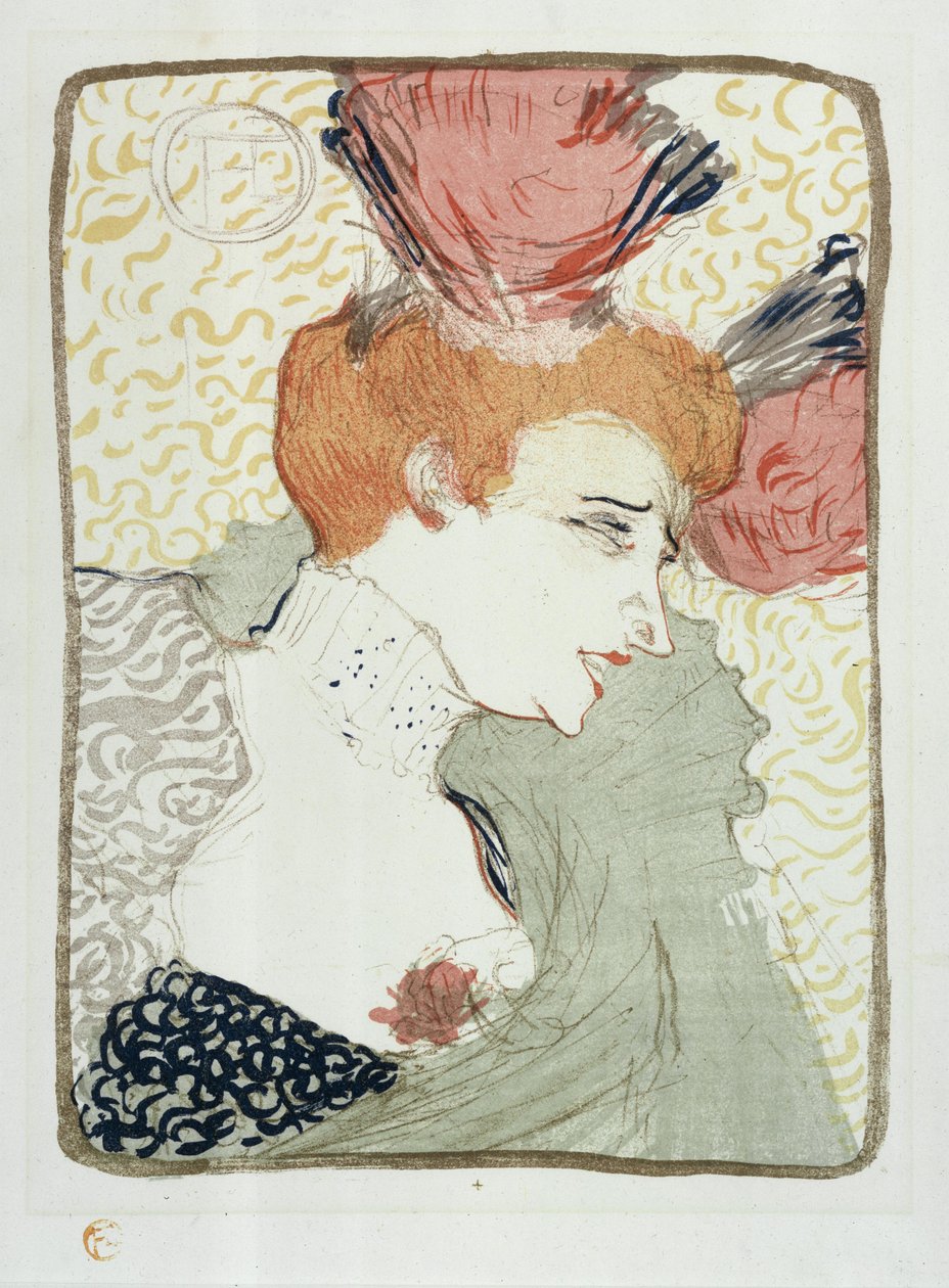 Marcelle Lender en Buste - Henri de Toulouse-Lautrec