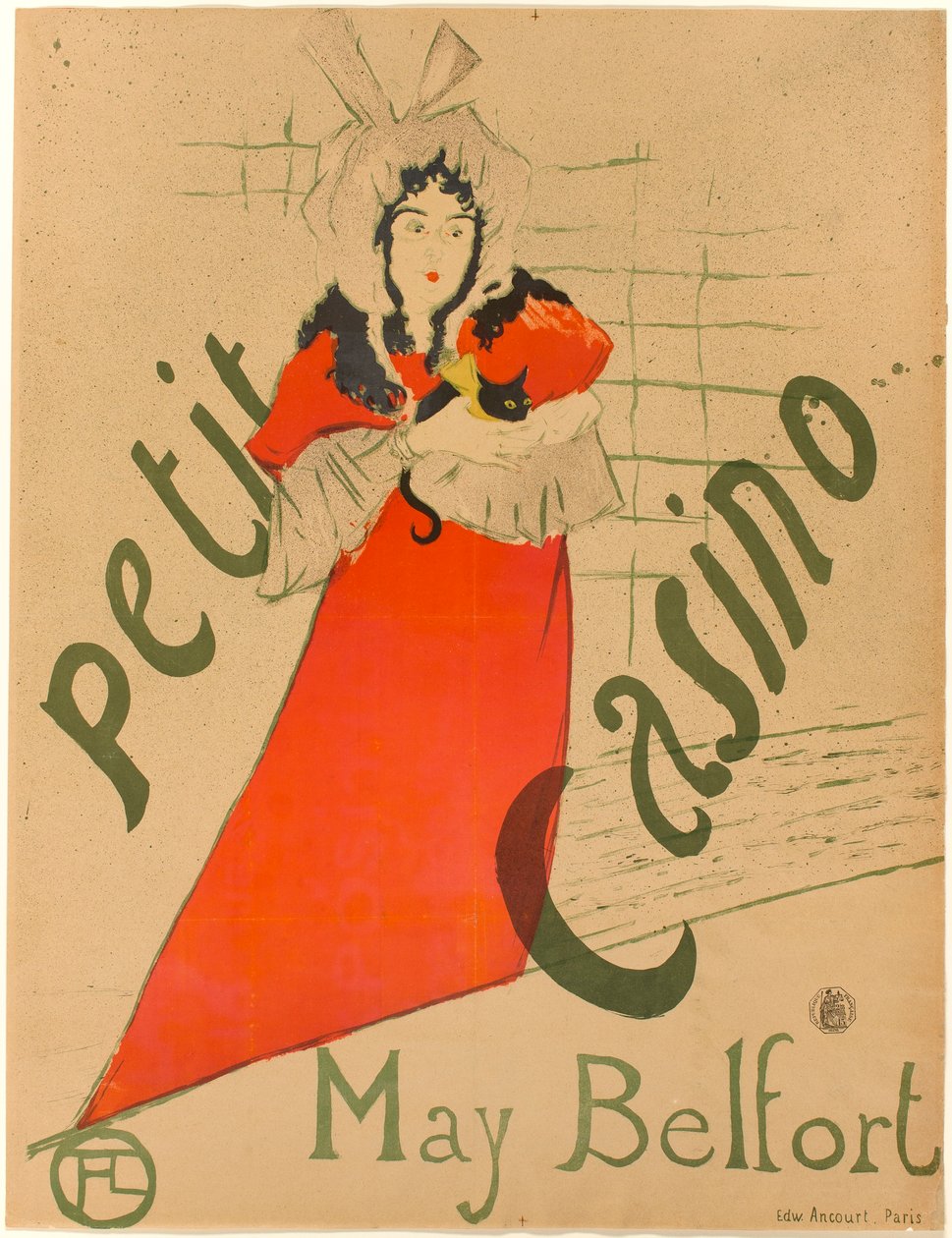 May Belfort - Henri de Toulouse-Lautrec