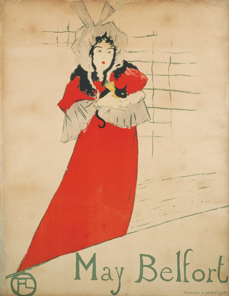 May Belfort - Henri de Toulouse-Lautrec