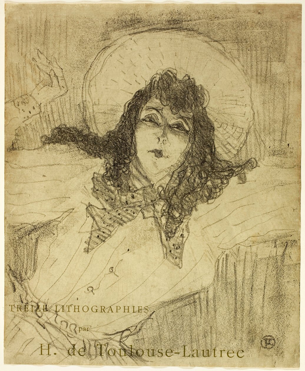 May Belfort, de Treize Lithographies - Henri de Toulouse-Lautrec