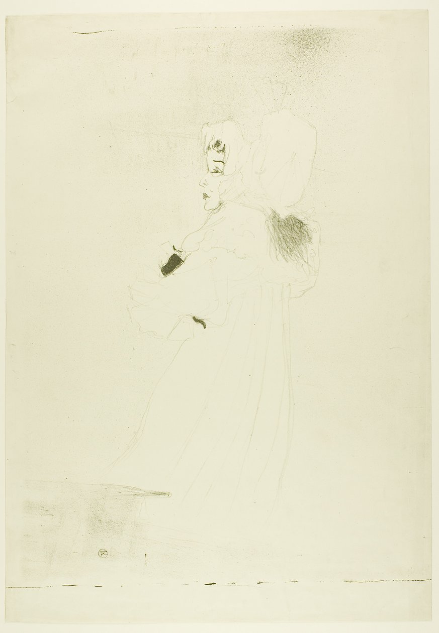 Miss May Belfort (grande planche) - Henri de Toulouse-Lautrec